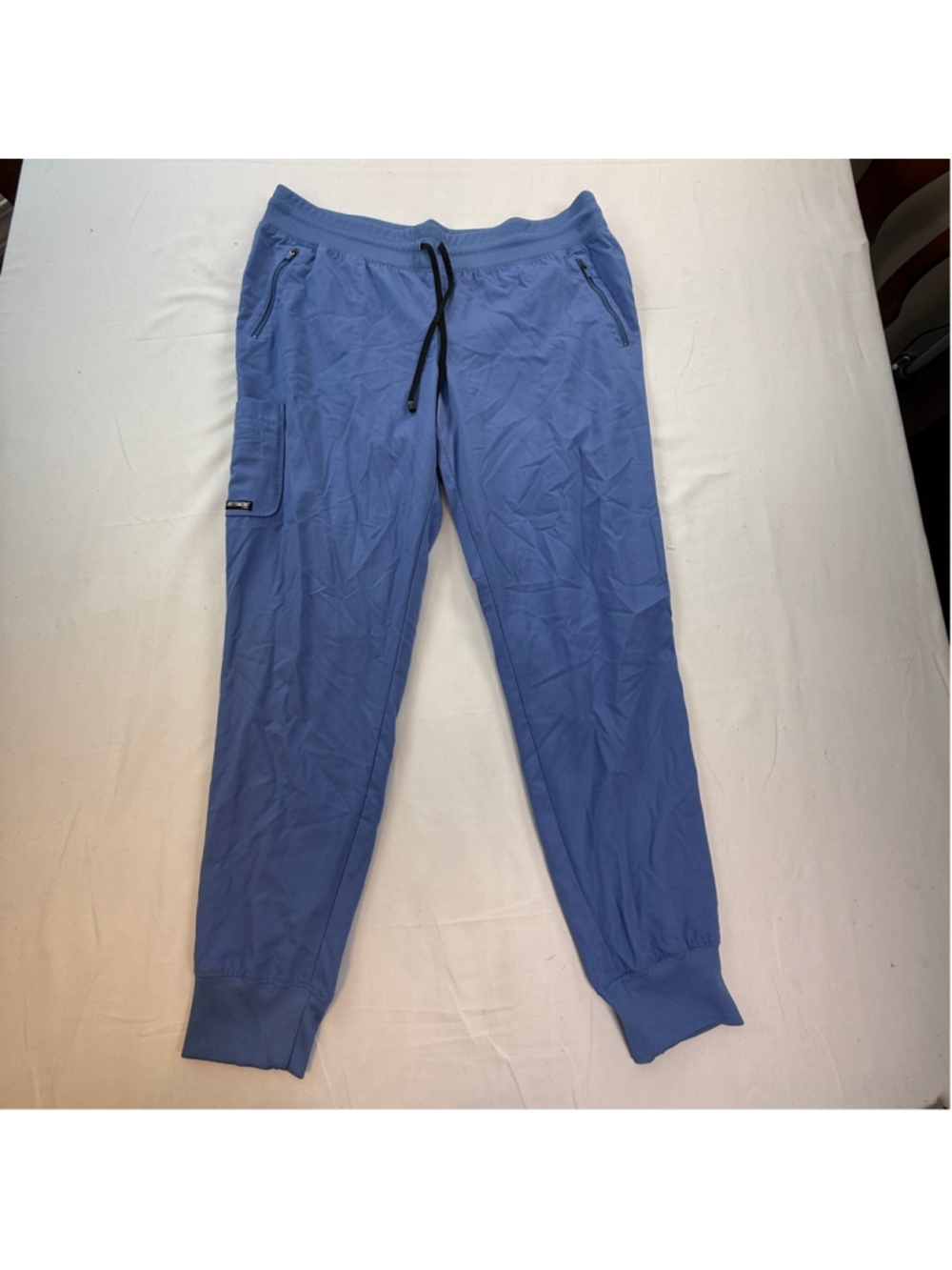 Grey’s Anatomy by Barco XLT Blue Jogger Scrub Pants Spandex Stretch Medical Unif
